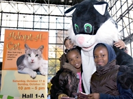 Kids with Felix the Cat
